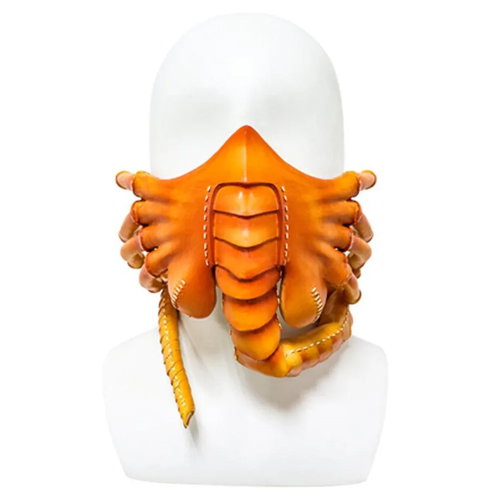 Alien Facehugger Scorpion Horror Cosplay Latex Mask Halloween Party Prop