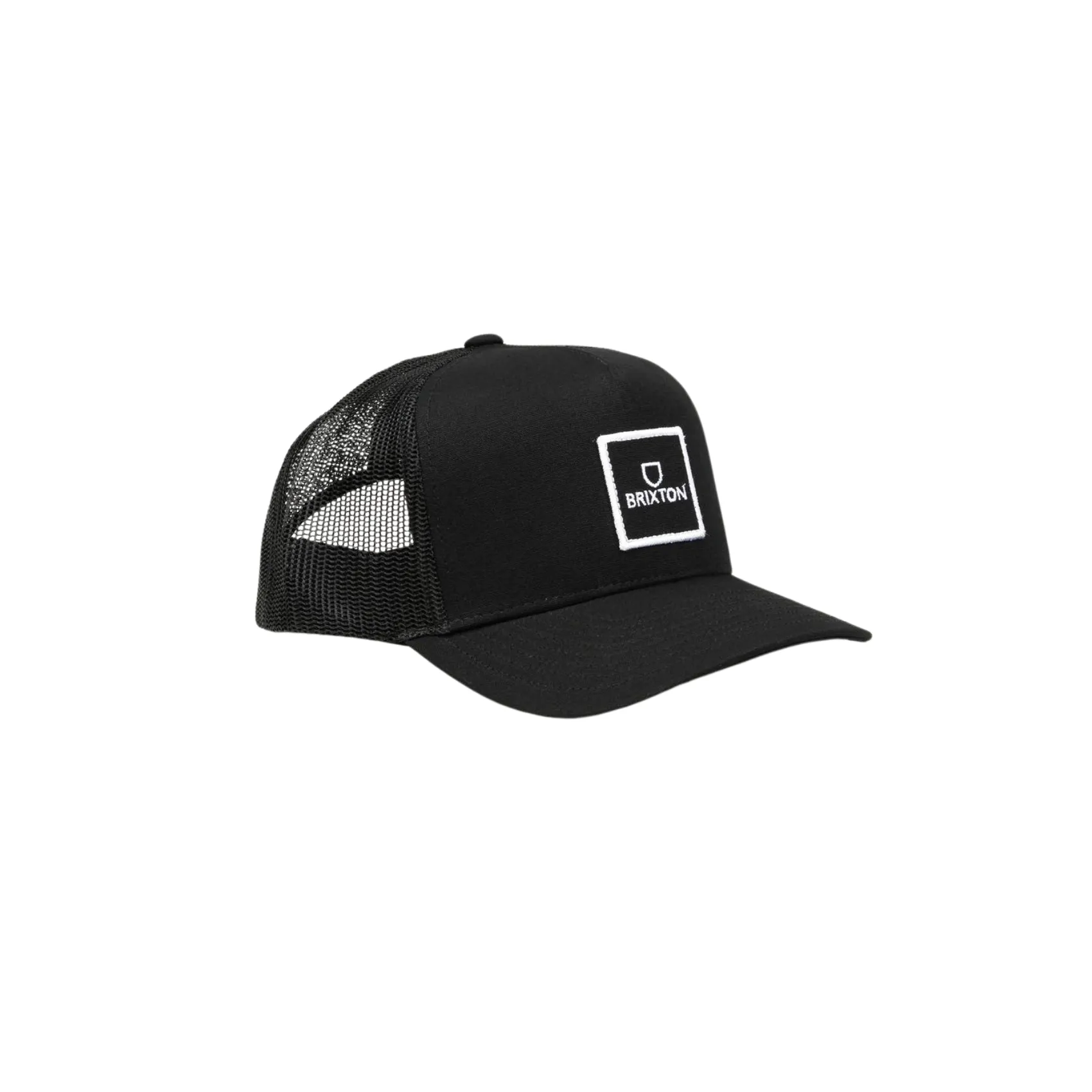 Alpha Block Mesh Cap - Black