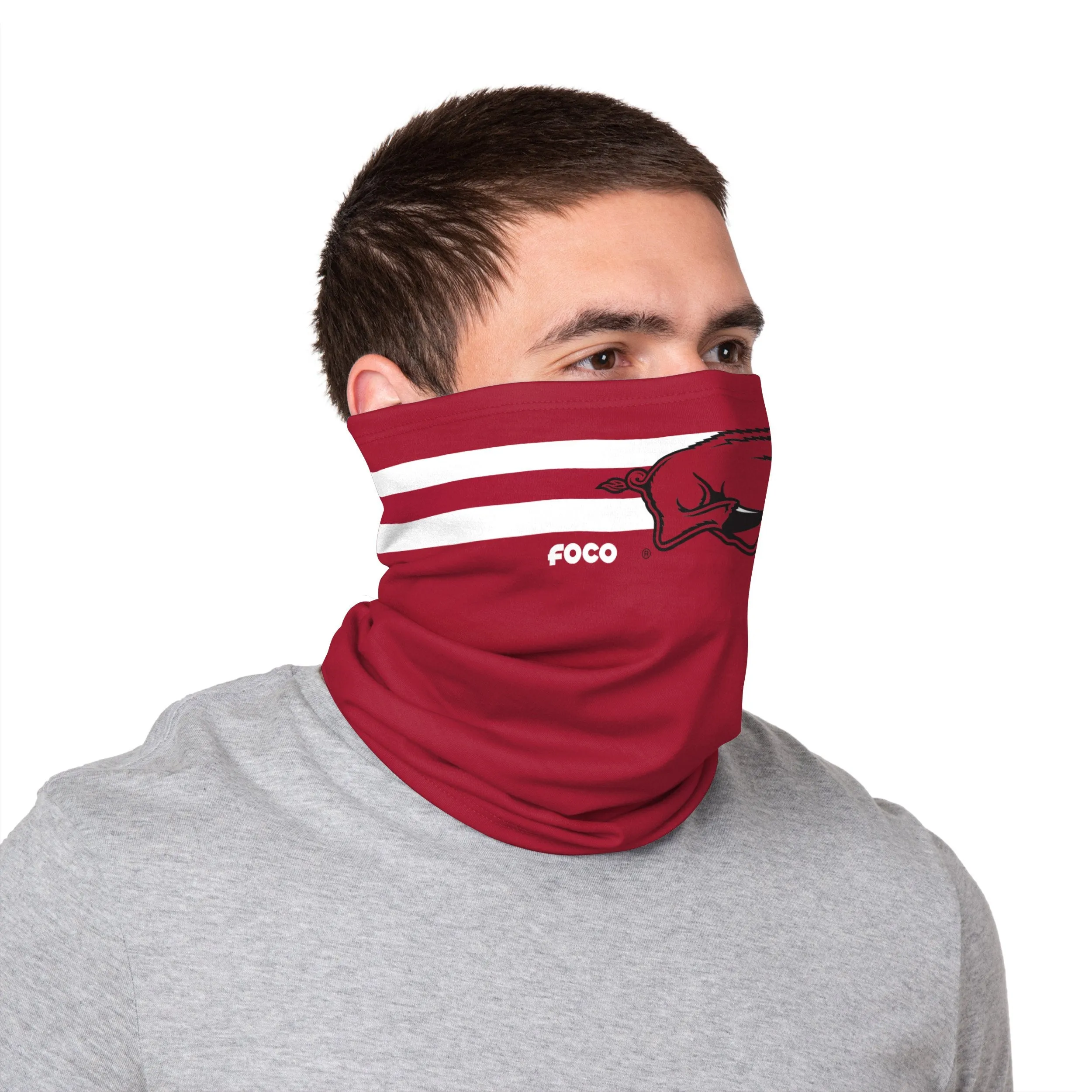 Arkansas Razorbacks NCAA Stitched 2 Pack Gaiter Scarf
