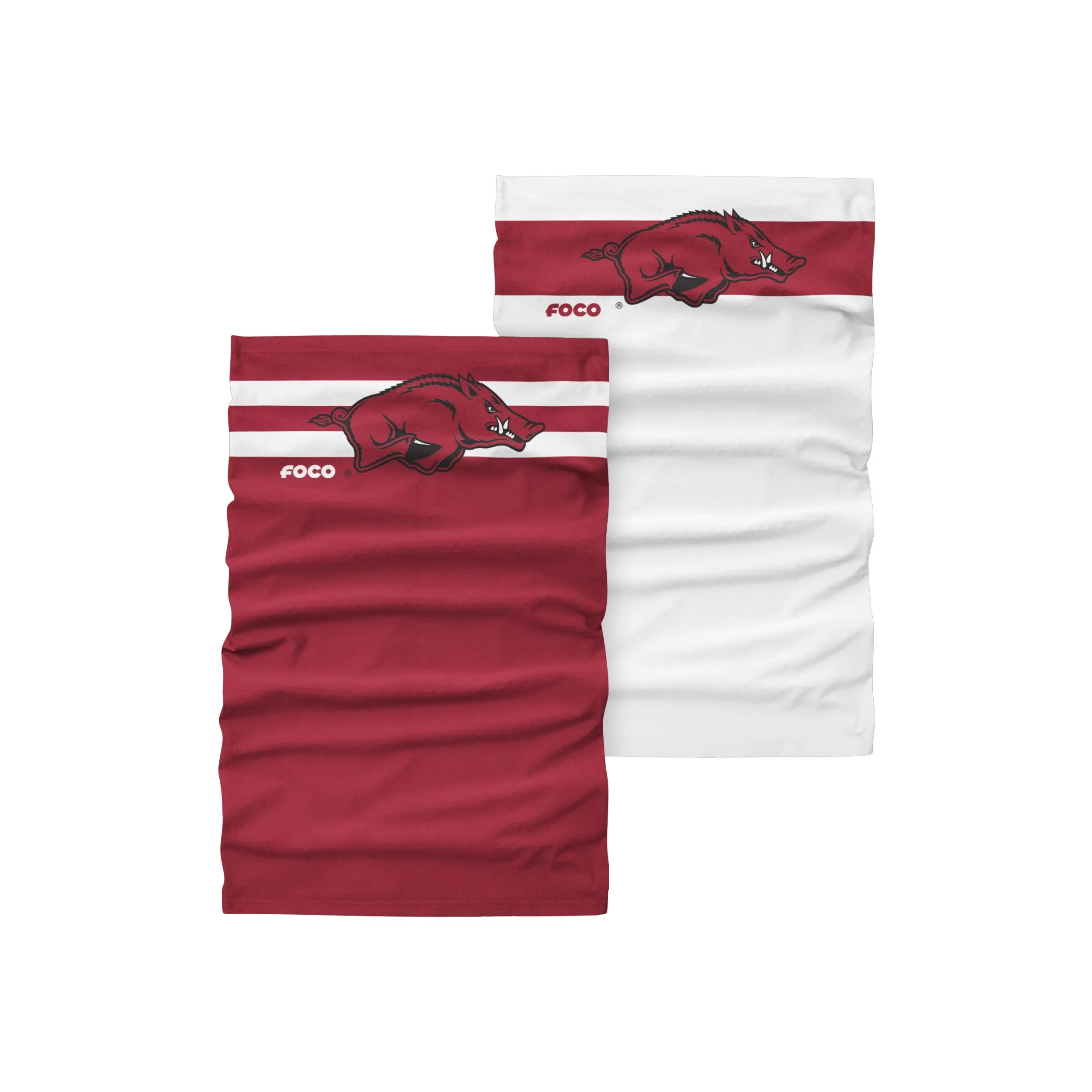 Arkansas Razorbacks NCAA Stitched 2 Pack Gaiter Scarf