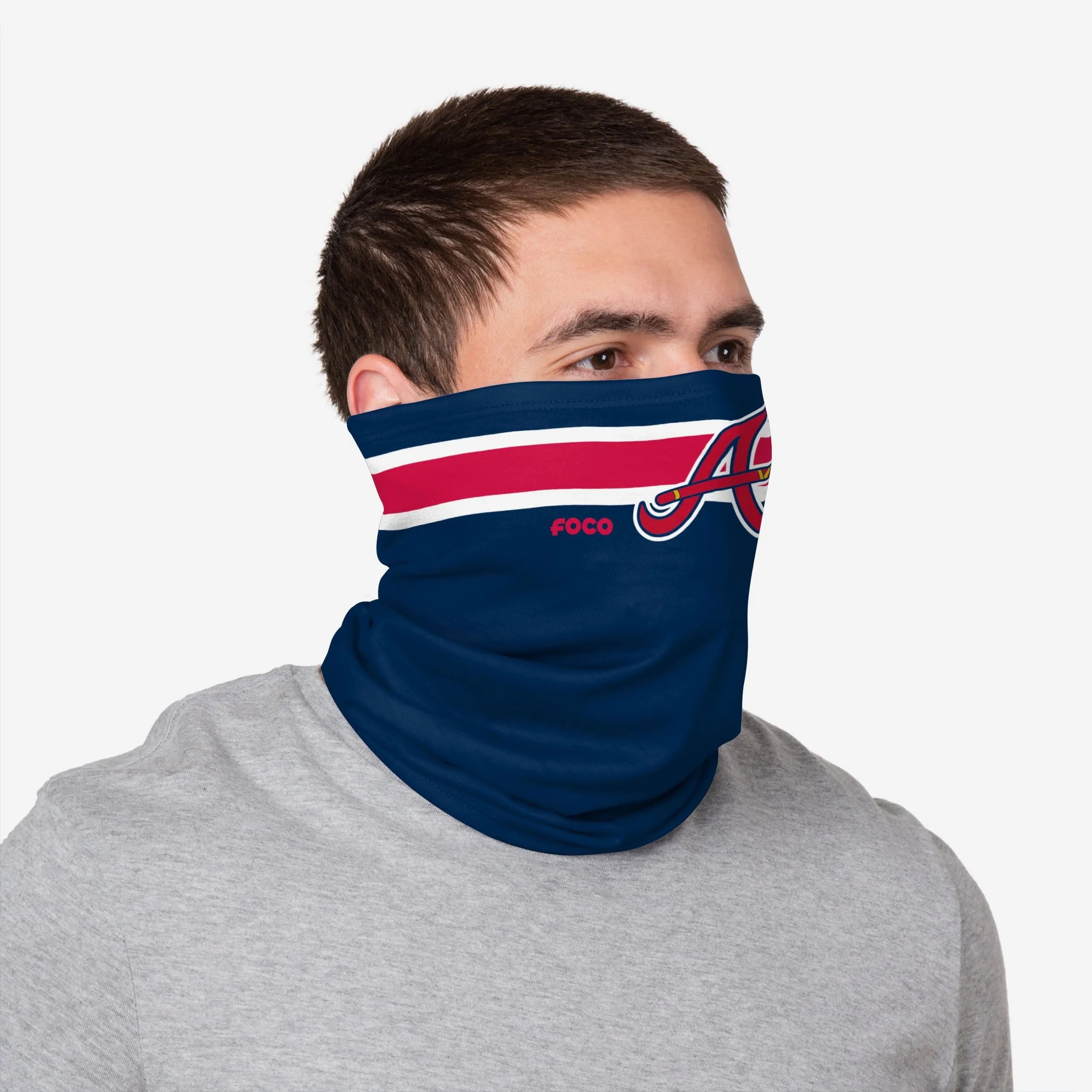 Atlanta Braves Stitched 2 Pack Gaiter Scarf