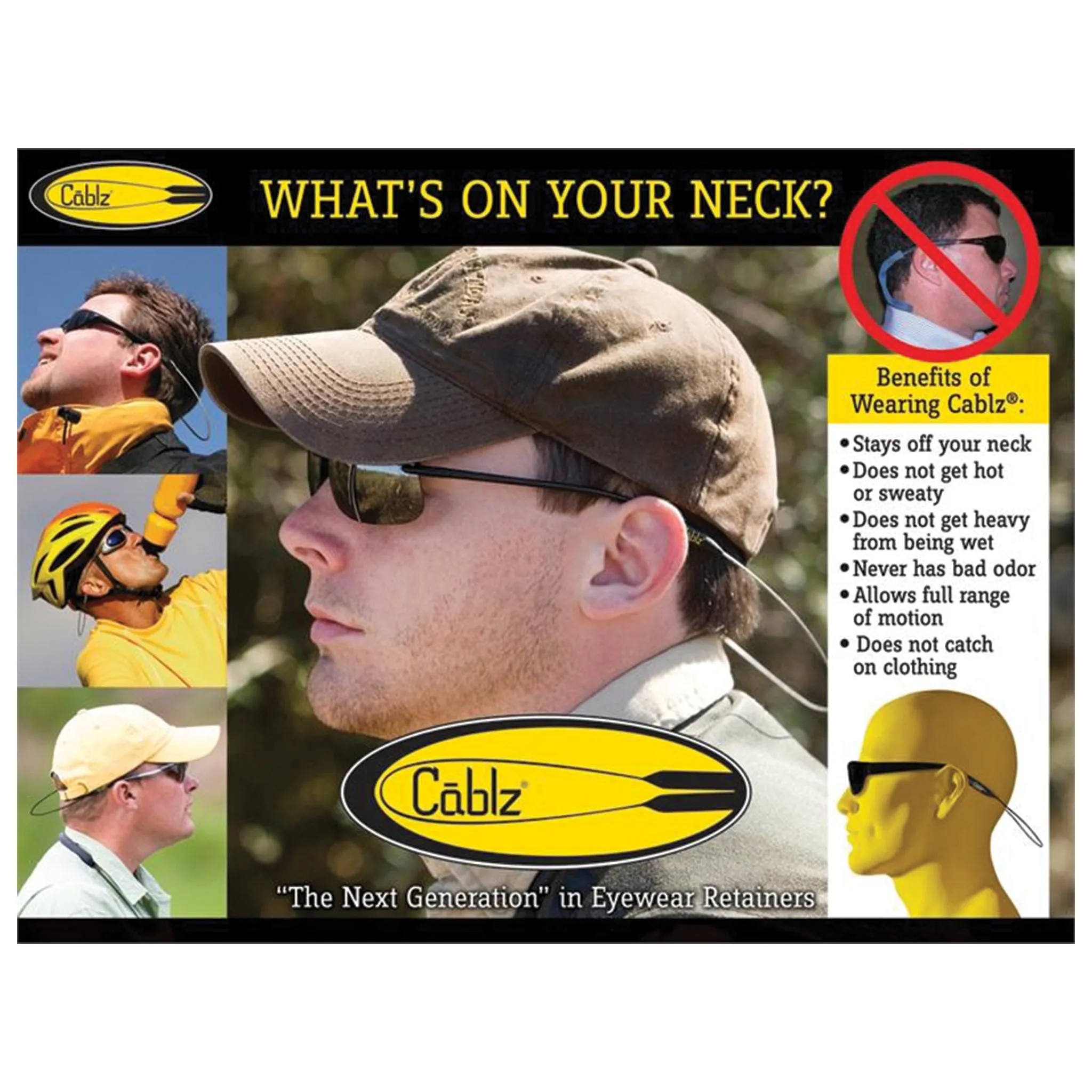 Cablz Monoz Sunglass Retainer