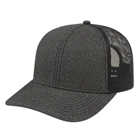 Cap America i8518 - Premium Melange Trucker Mesh Back Cap - Blank