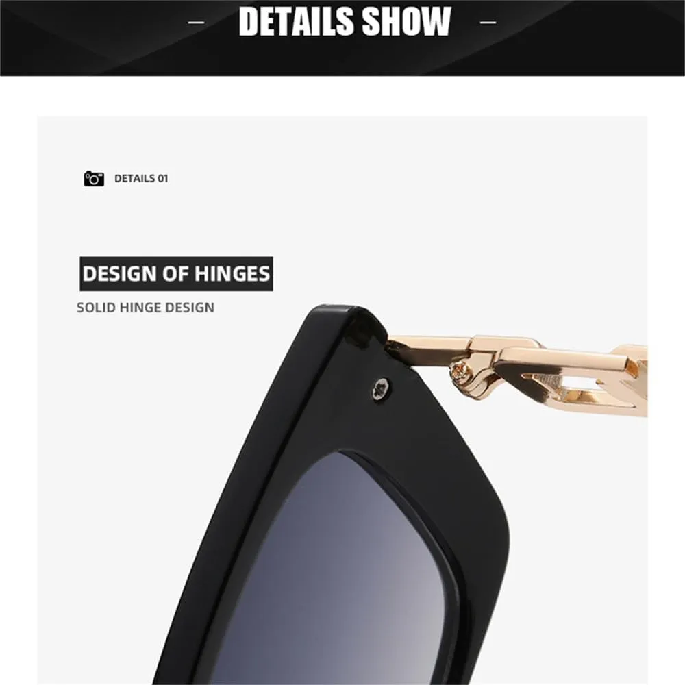 Cat Eye Sunglasses For Women Men Female Sun Glasses Vintage Shades UV400 Eyeglasses