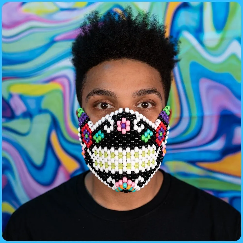 Cinco De Mayo Full Face Kandi Mask