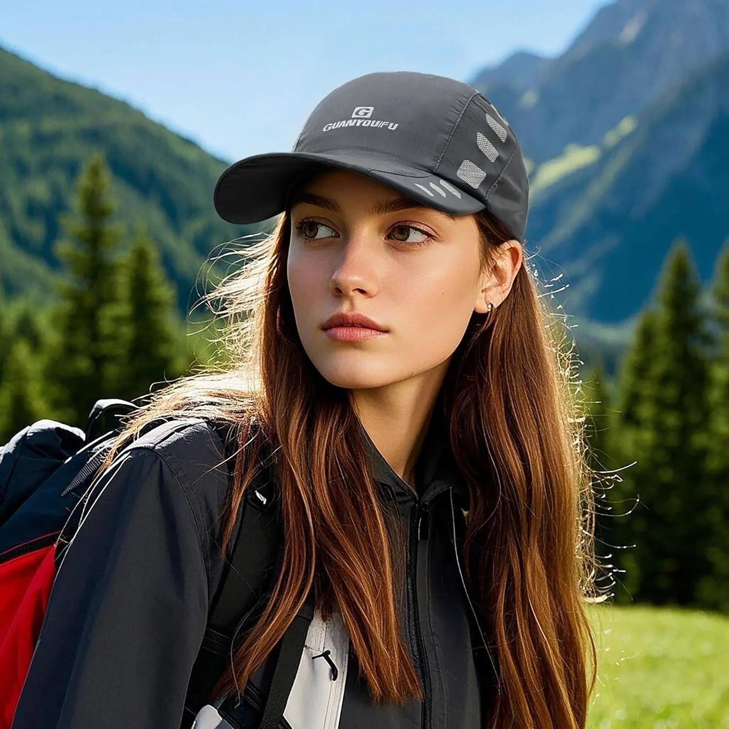 CLAPE Breathable Outdoor UV Protection Cap Lightweight Quick Drying Summer Sports Sun Caps