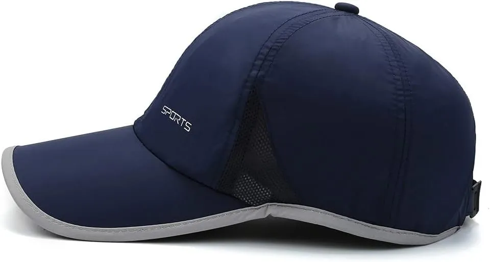 CLAPE Mens Hat Quick Dry Golf Baseball Cap UPF50  Unstructured Outdoor Caps Unisex Breathable Sports Cap Adjustable Sun Hat