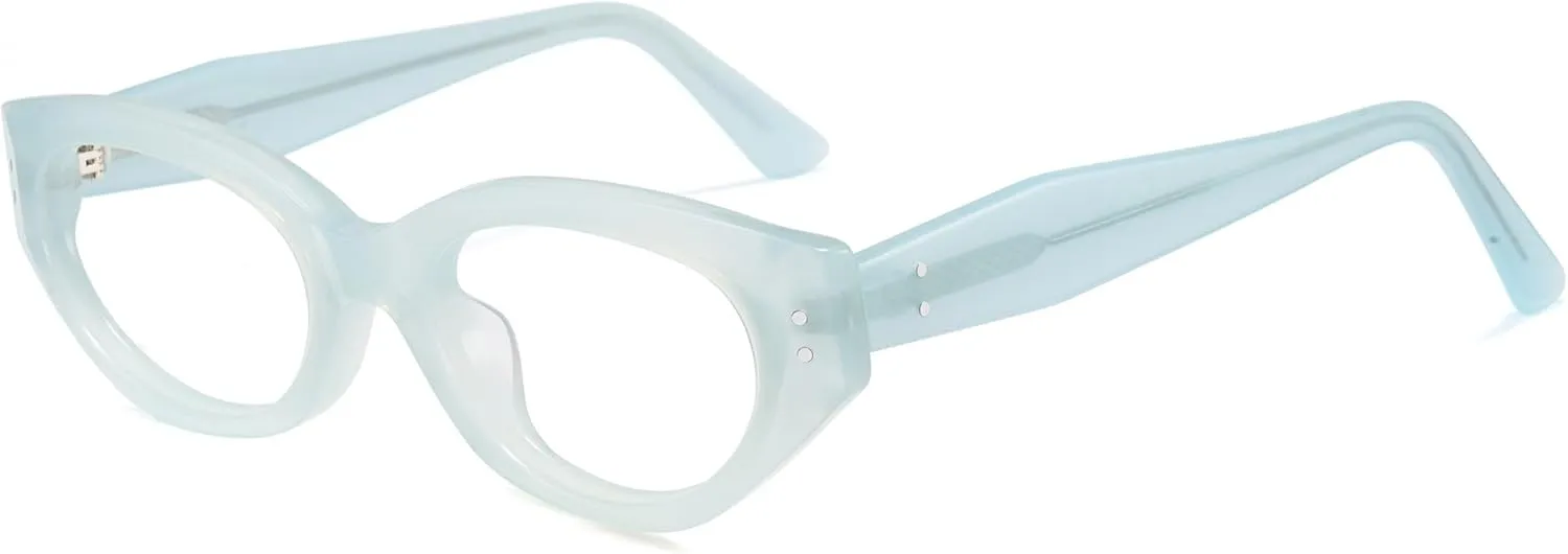 Cyxus Retro Cat Eye Blue Light Blocking Glasses for Women Computer Glasses Relieve Eye Fatigue for Computer Screens 8563