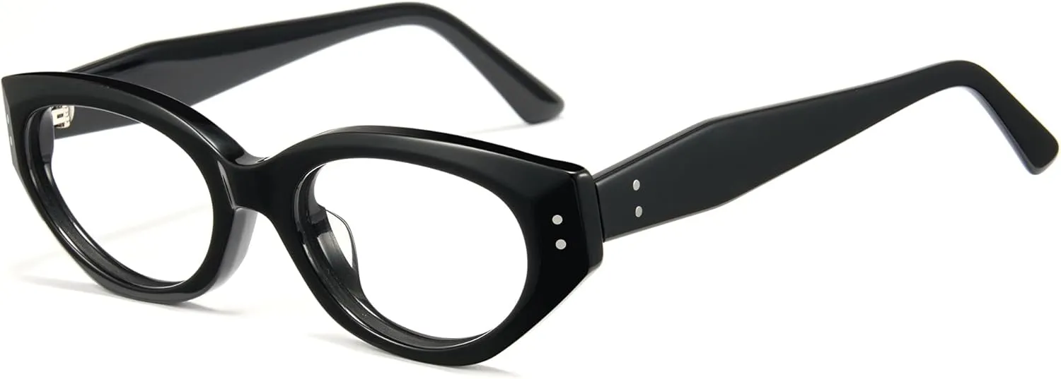 Cyxus Retro Cat Eye Blue Light Blocking Glasses for Women Computer Glasses Relieve Eye Fatigue for Computer Screens 8563