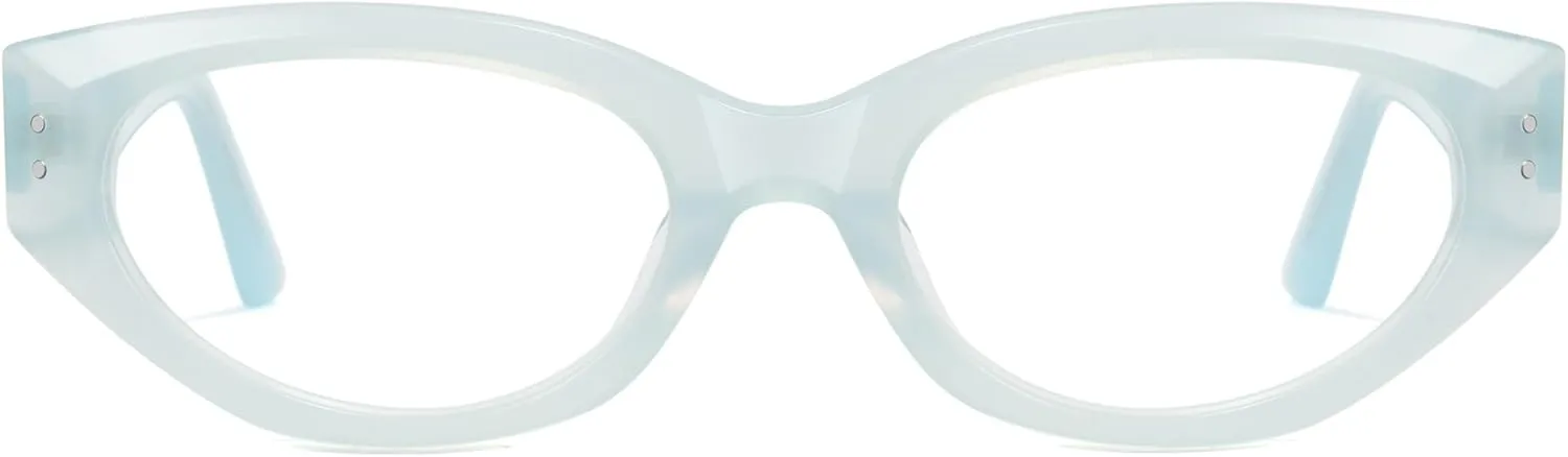 Cyxus Retro Cat Eye Blue Light Blocking Glasses for Women Computer Glasses Relieve Eye Fatigue for Computer Screens 8563
