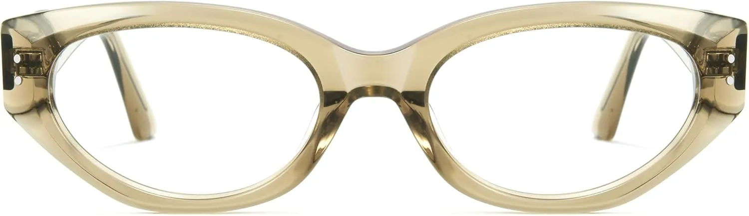 Cyxus Retro Cat Eye Blue Light Blocking Glasses for Women Computer Glasses Relieve Eye Fatigue for Computer Screens 8563