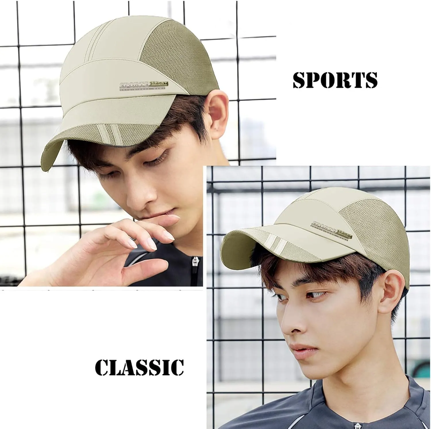 ELLEWIN Baseball Cap Running Hat Golf Hats Men Pickleball Quick Dry Caps Hat for Men and Women Sun Protection