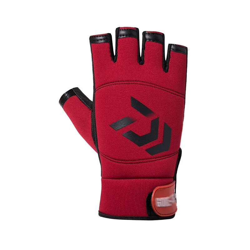 Half Cut Finger Anti-slip Fishing Gloves