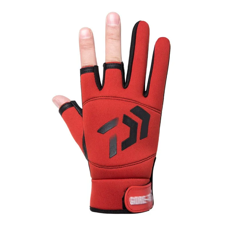 Half Cut Finger Anti-slip Fishing Gloves