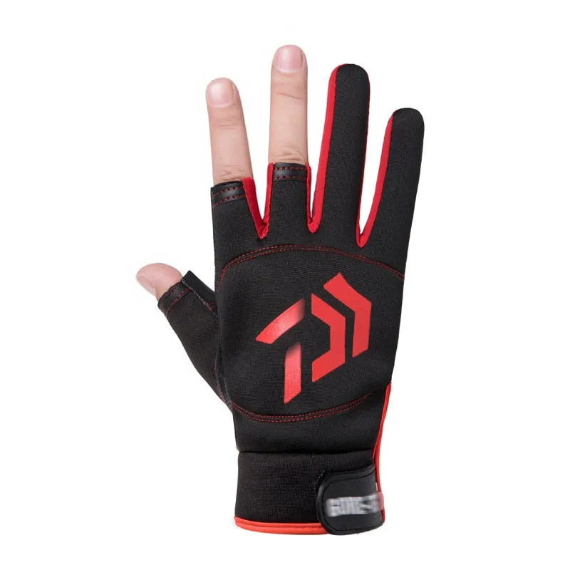 Half Cut Finger Anti-slip Fishing Gloves