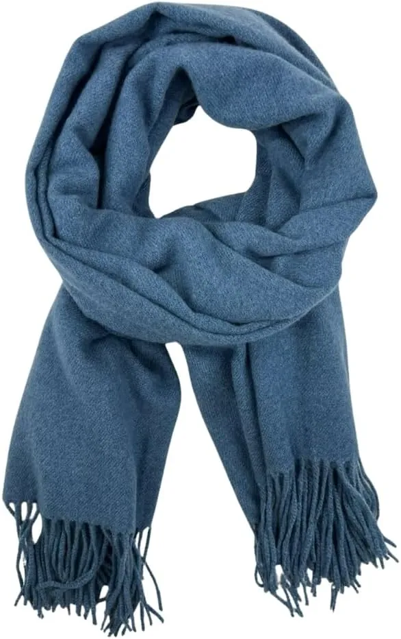 Humble Hilo Soft Wool Scarf or Shawl, Large Winter Wrap Pashmina 74 x 27