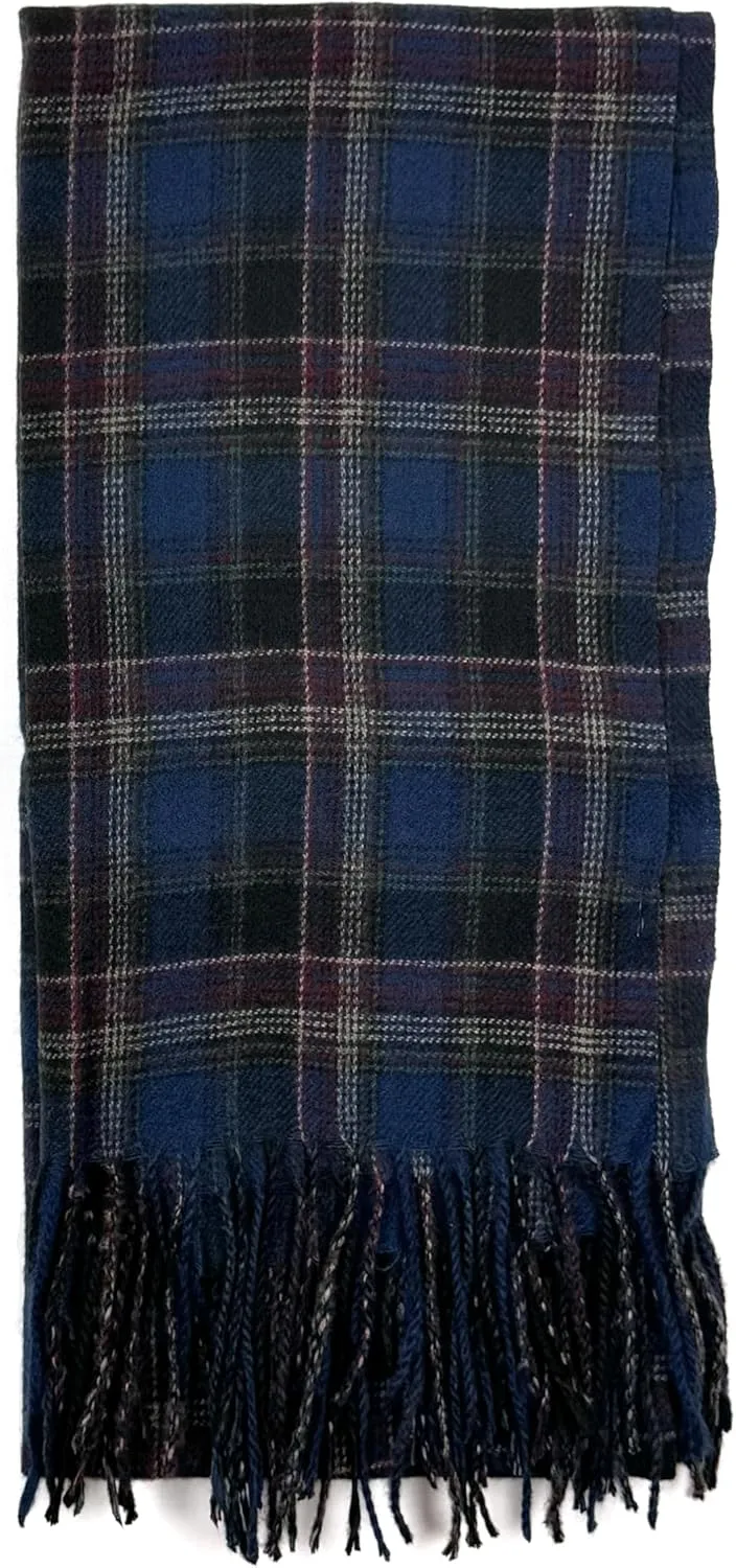 MELIFLUOS DESIGNED IN SPAIN Scarf for Men Reversible Elegant Cashmere Feel Men's Scarves for Spring Fall Winter