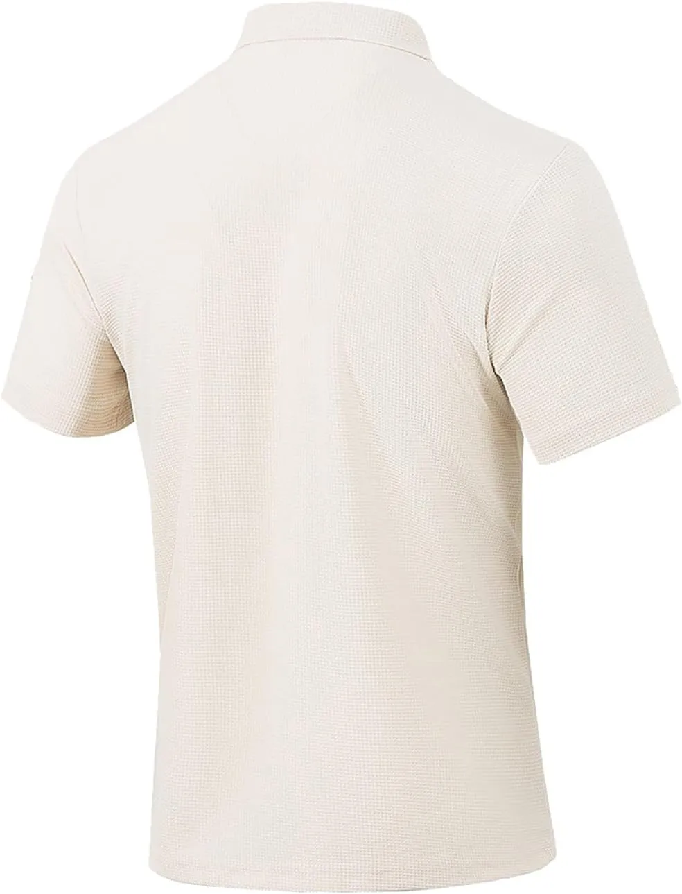 Men's Short Sleeve Hiking Fishing Shirt Quick Dry Cooling Sun Protection Shirt Summer Beach Vacation Tops with Pocket