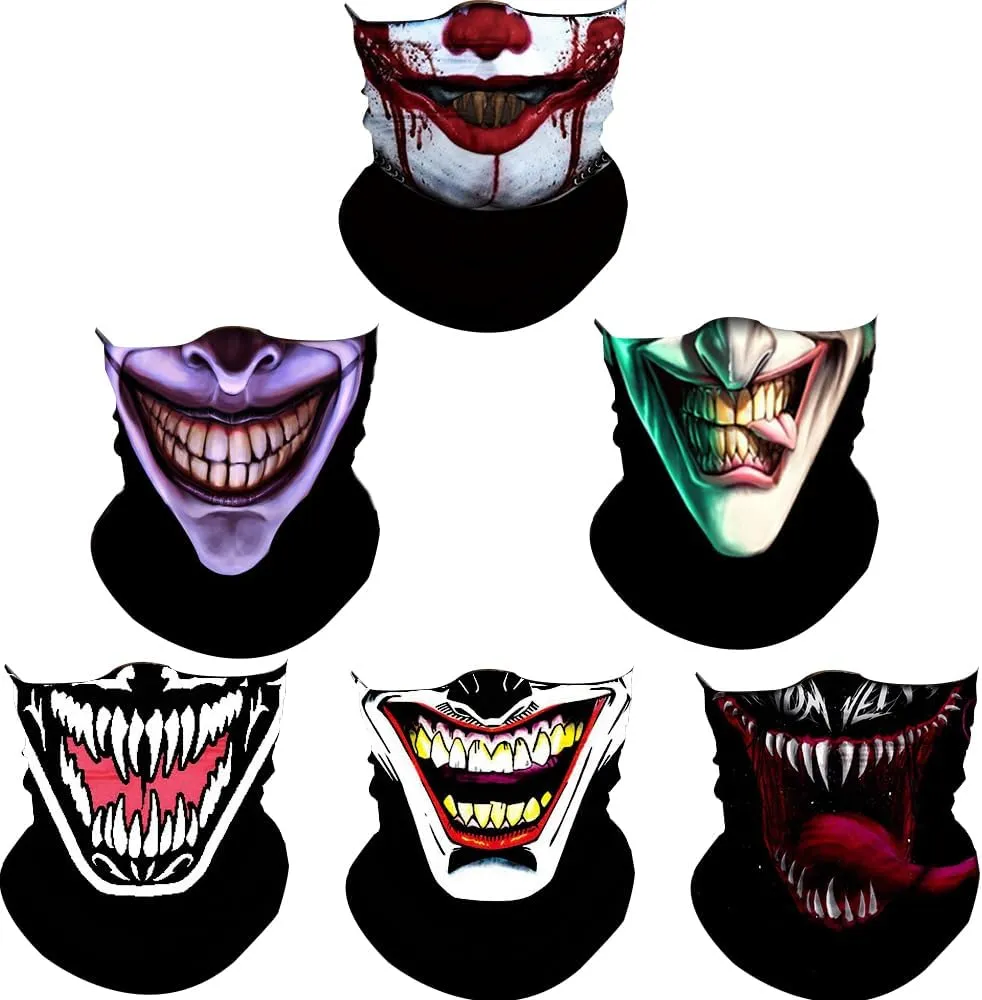 Neck Gaiter Face Cover Gator Mask Bandana Scarf Neck Warmer Balaclava Headband Headwear Head Wrap for Outdoors