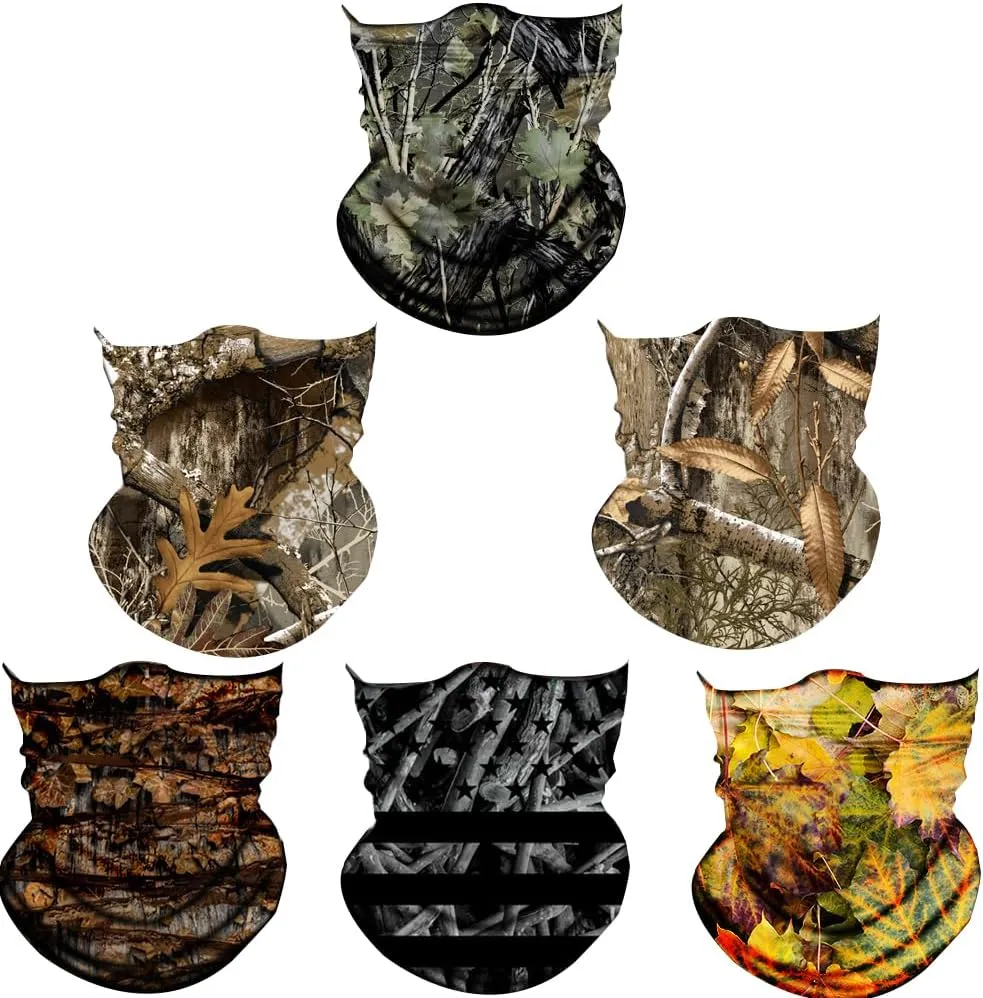 Neck Gaiter Face Cover Gator Mask Bandana Scarf Neck Warmer Balaclava Headband Headwear Head Wrap for Outdoors