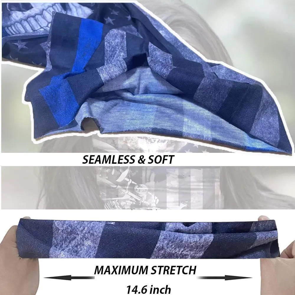 Neck Gaiter Face Cover Gator Mask Bandana Scarf Neck Warmer Balaclava Headband Headwear Head Wrap for Outdoors