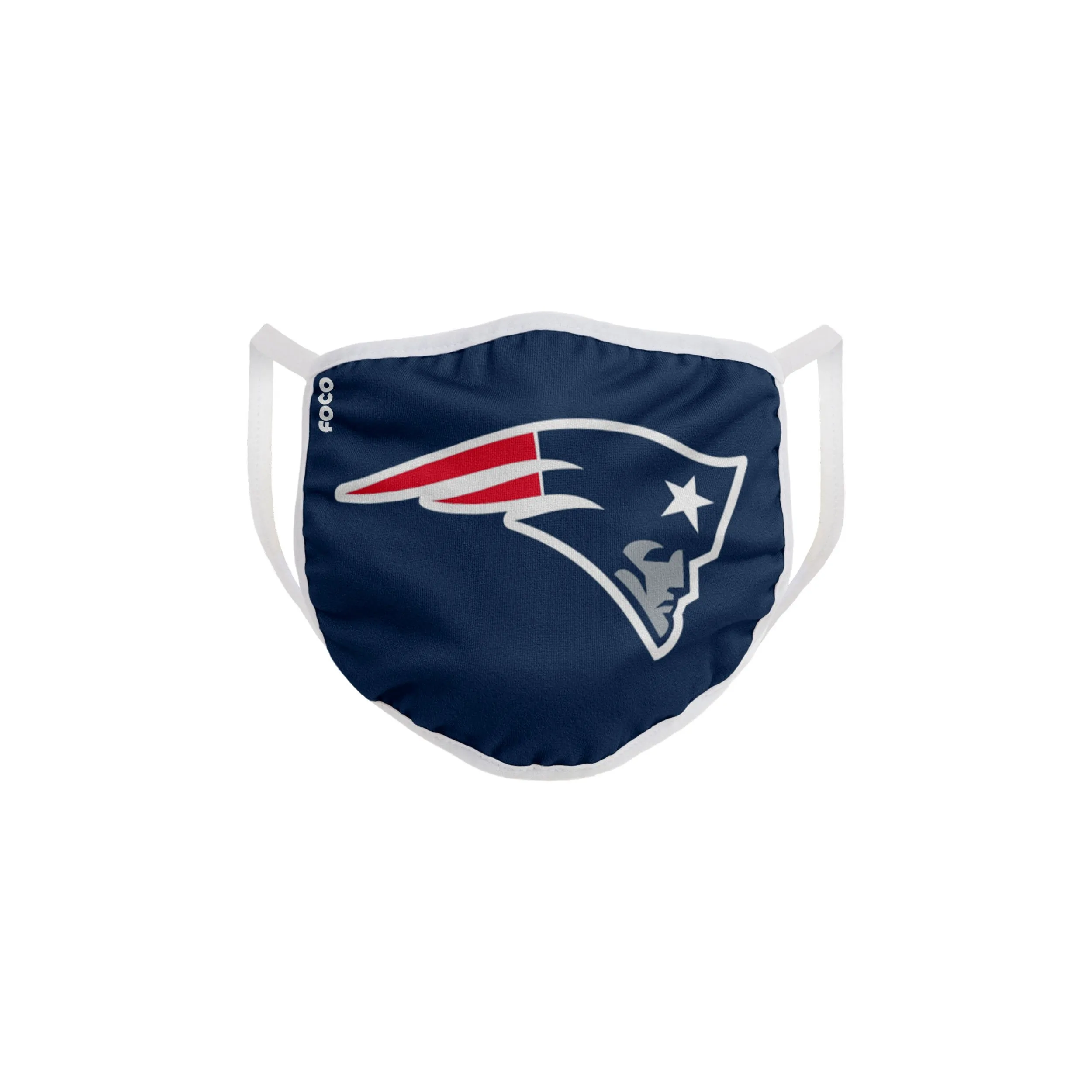 New England Patriots NFL Solid Big Logo Face Cover