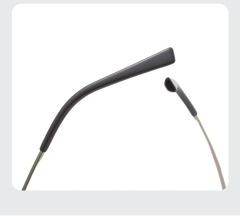 NEWADA Stylish Metal Frame Blue Light Blocking Reader, Metal Anti Eyestrain Computer Reading Glasses, Unbreakable TV Eyewear (Color : Black, Size :  0.00)