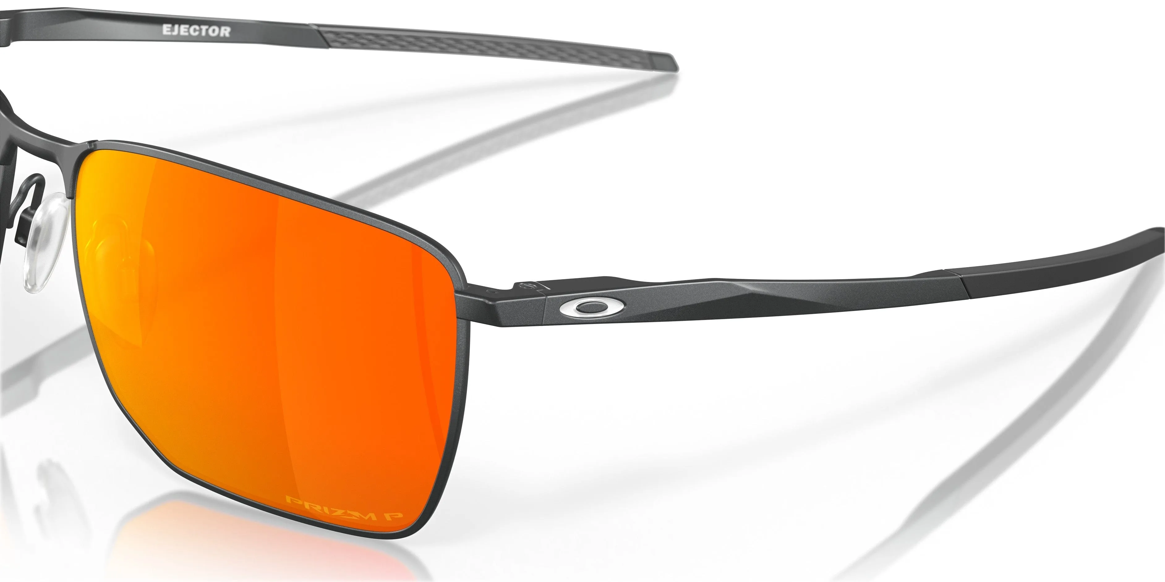 Oakley 0OO4142 414215 Ejector Light steel Rectangle Sunglasses