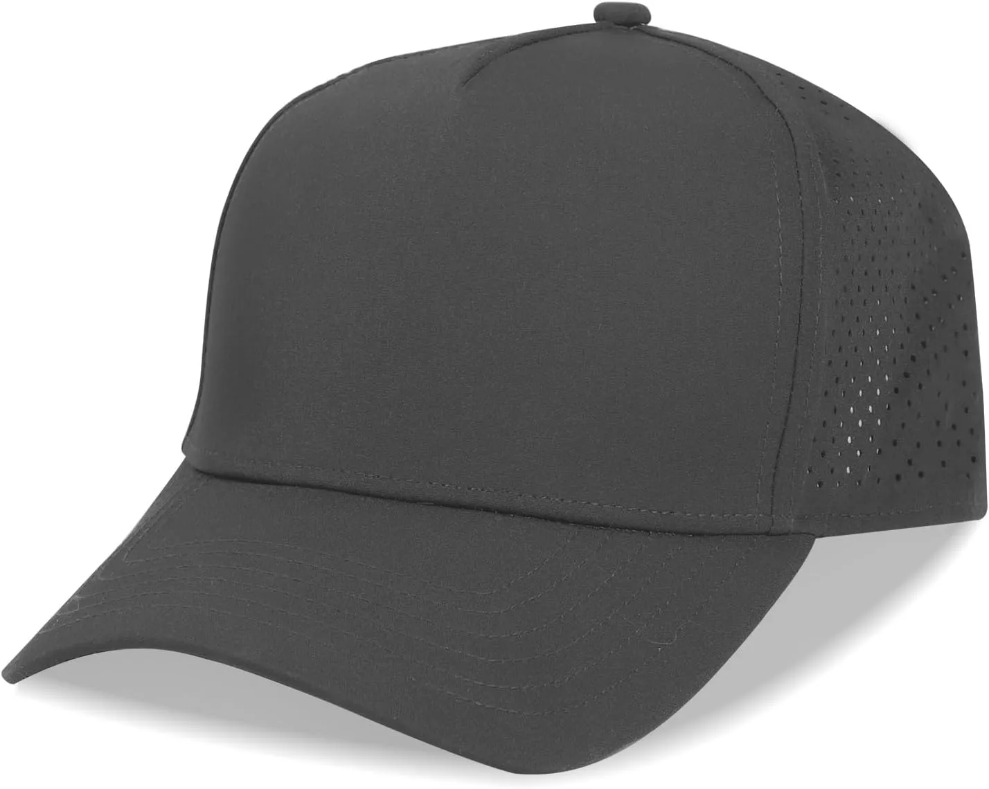 Oversize XL XXL Men Quick Dry Baseball Cap Water-Resistant Performance Laser Cut Mesh Snapback Hat for Big Heads 23.5"-26"