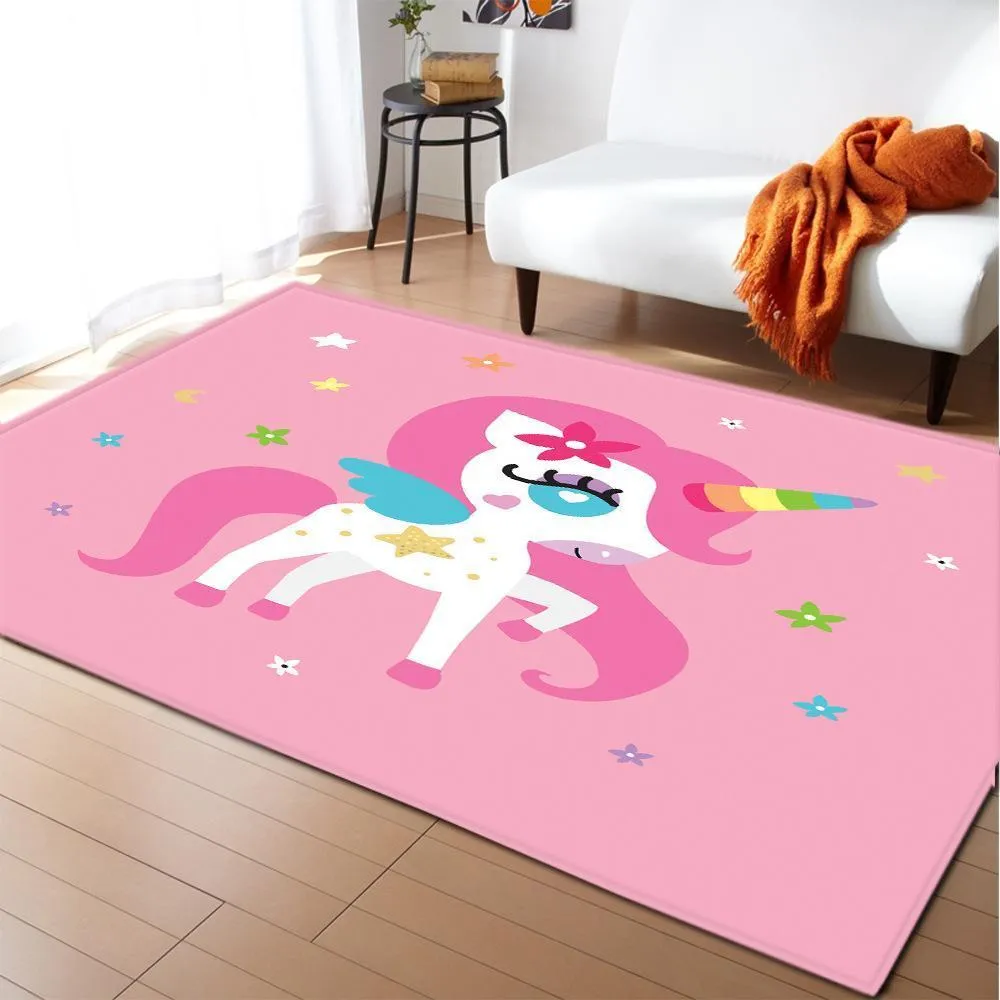 Pink Unicorn Rug