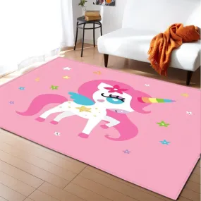 Pink Unicorn Rug