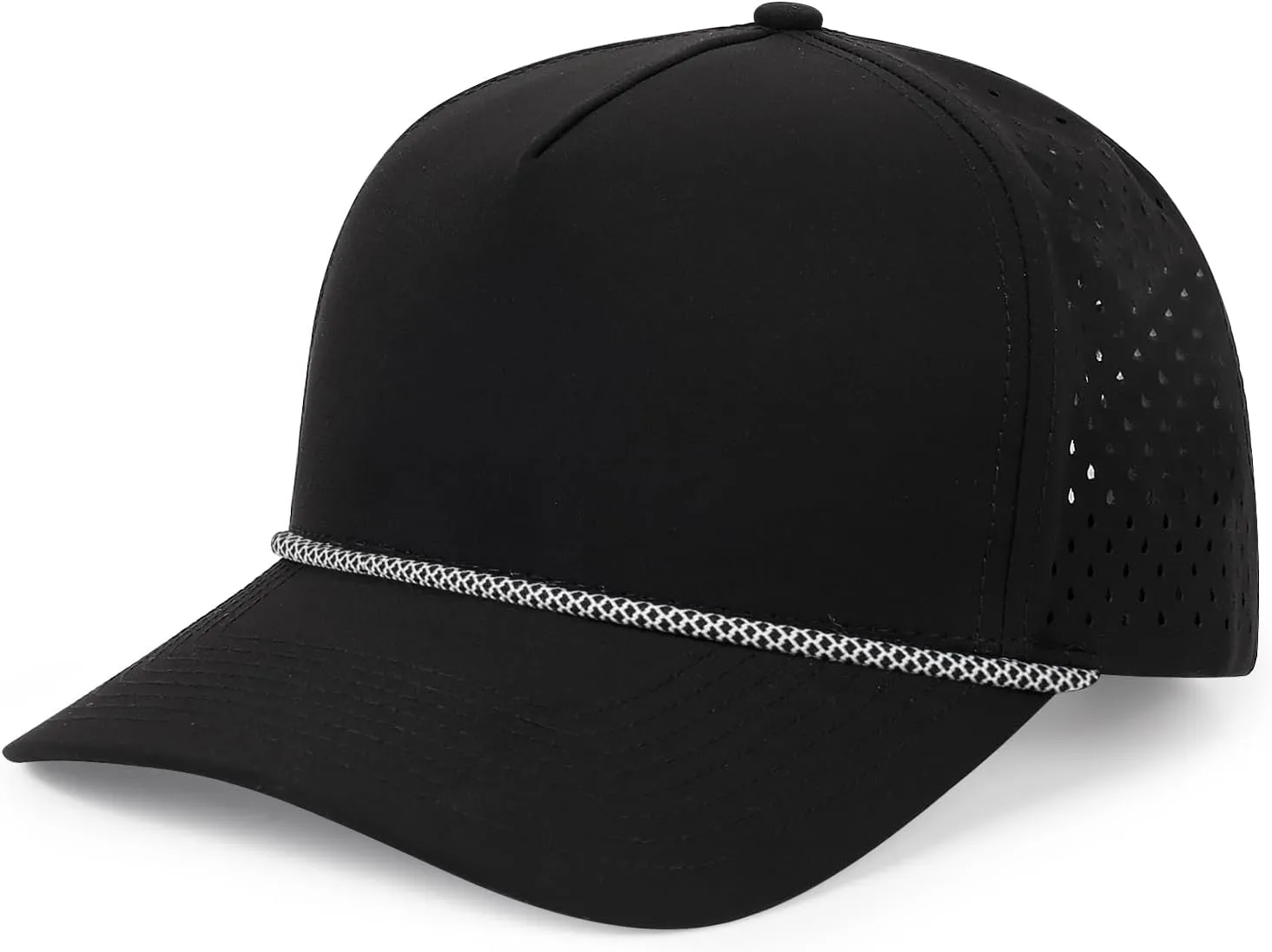 Quick Dry Baseball Cap Snapback Hats Mesh Trucker Hat for Men Women Water-Resistant Outdoor Golf Hat Ball Cap