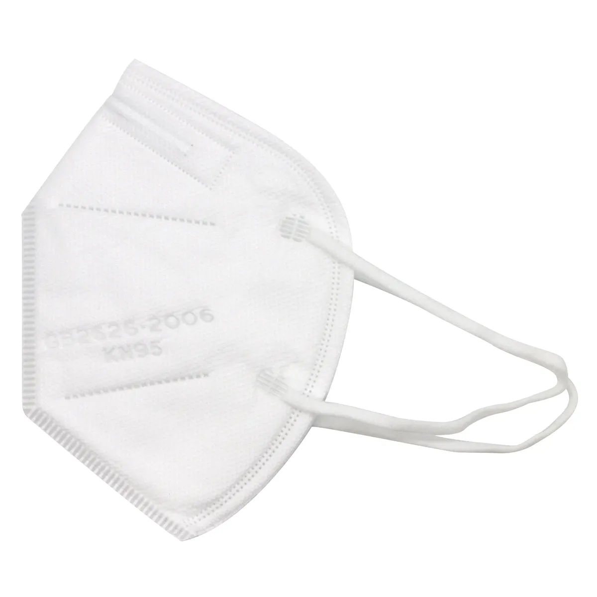 RightCare KN95 Protective Face Mask (Non-Medical) 99% Filter Efficiency 5-PLY mask with Ear Loops and Shapeable Nose Bridge, 10 Pack