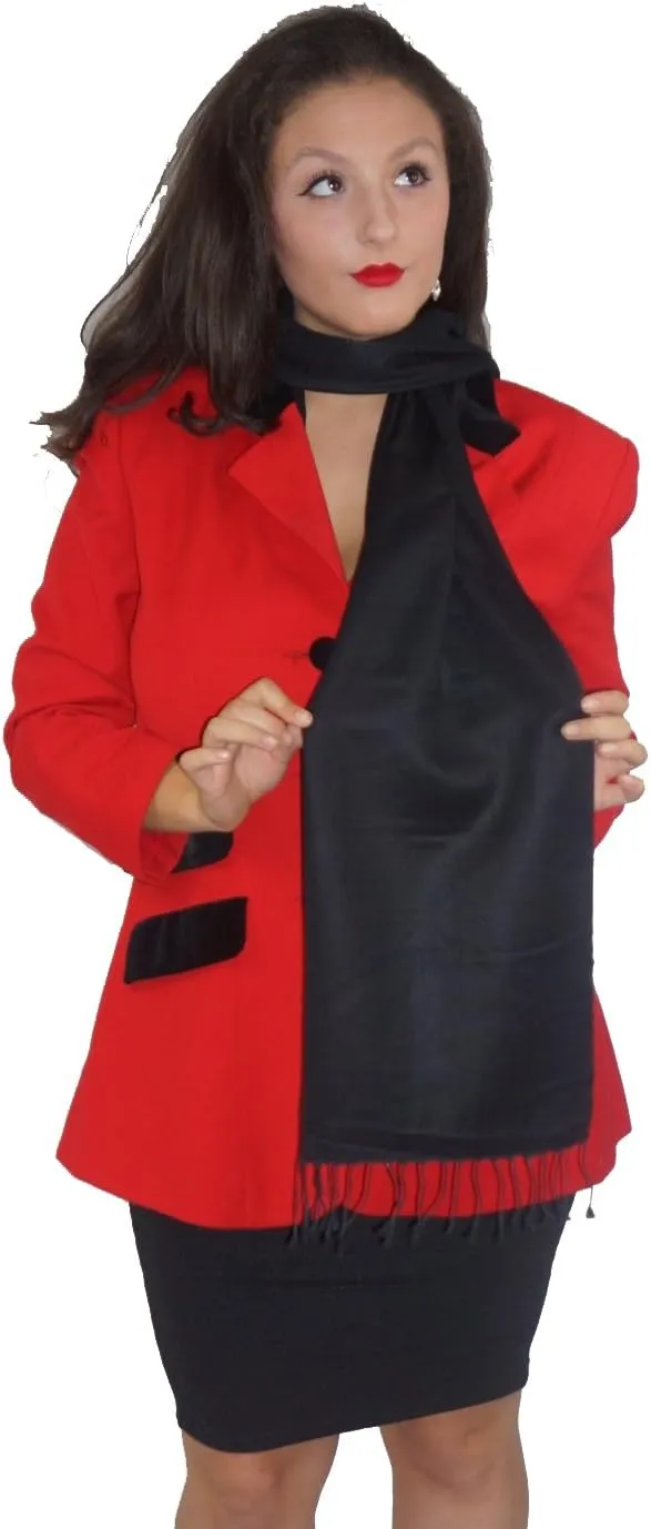 Scarf/Shawl- Pashmina Scarf from (Black)