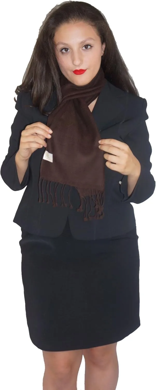 Scarf/Shawl- Pashmina Scarf from (Coffee Brown)