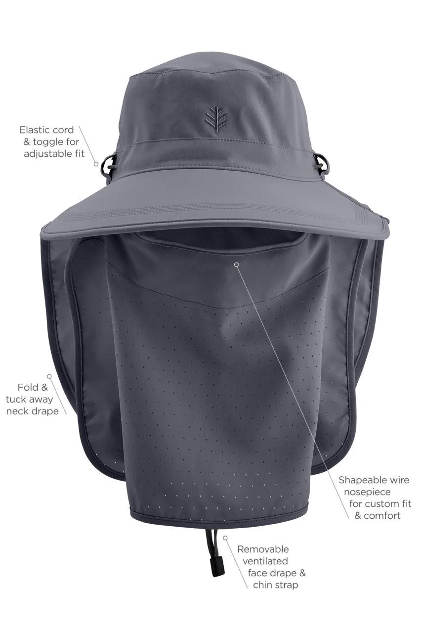 Stevie Ultra Sun Hat  |  Carbon