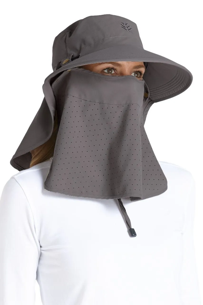 Stevie Ultra Sun Hat  |  Carbon