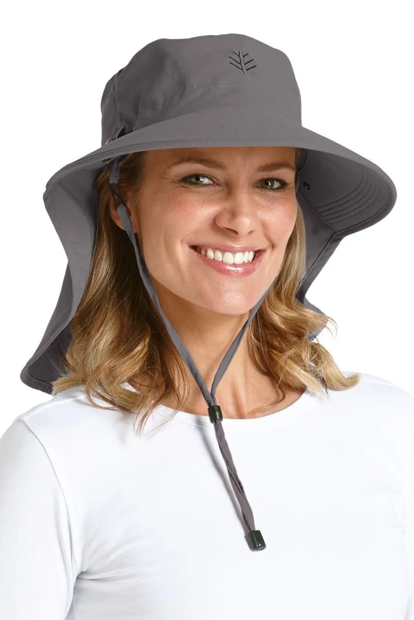 Stevie Ultra Sun Hat  |  Carbon