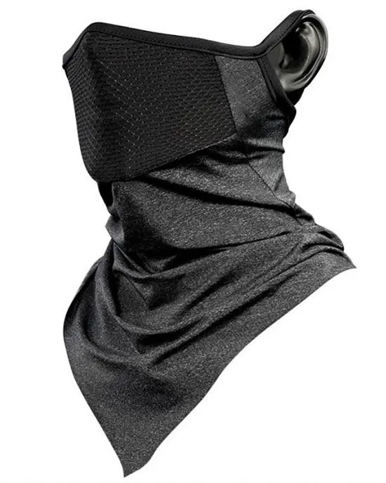 Sun Scarf - Face, Neck, Chest Protection ~ with Ear Loops!