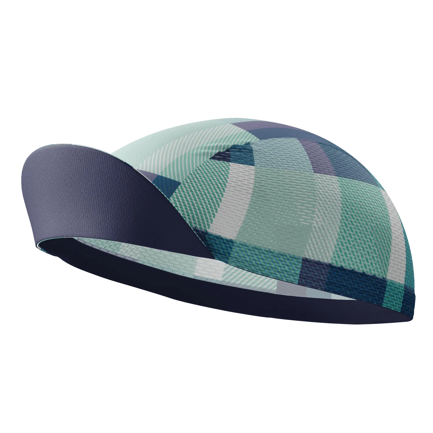 Unisex Classic Tartan Quick Dry Cycling Cap