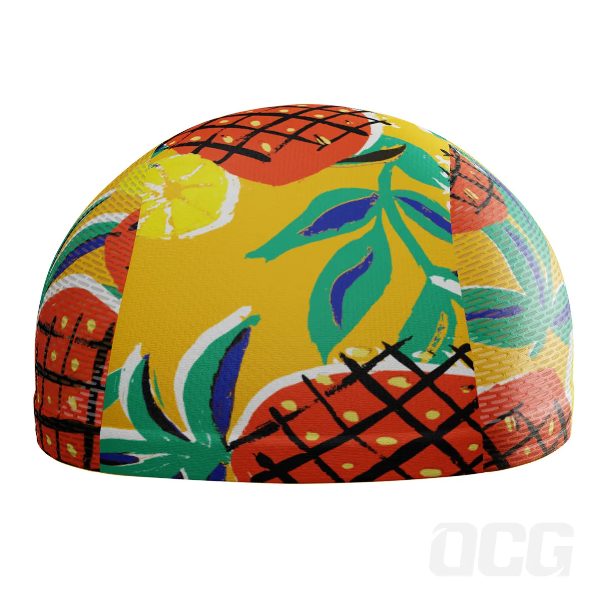 Unisex Pineapple Fun Quick Dry Cycling Cap