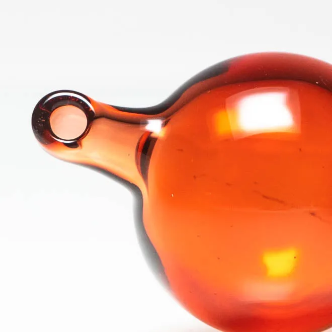 Unity Glassworks - Directional Bubble Cap - Pomegranate & Galaxy