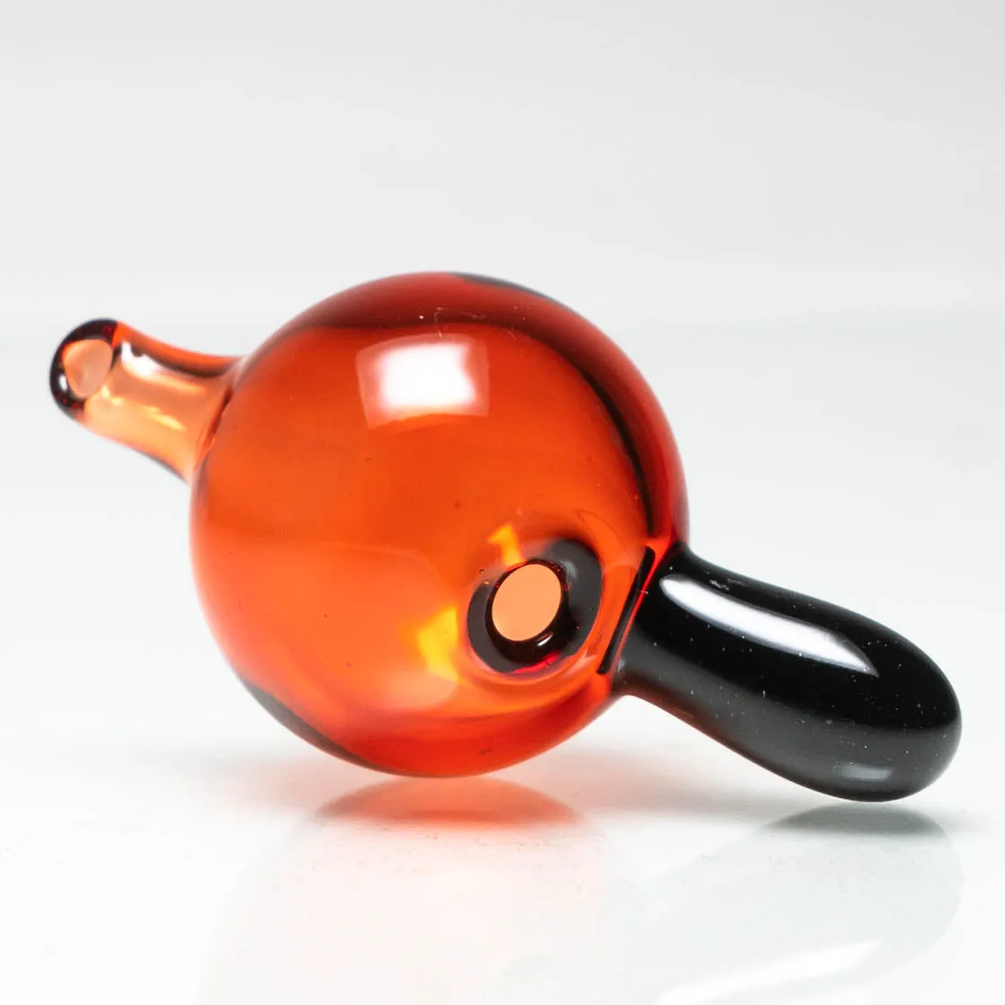 Unity Glassworks - Directional Bubble Cap - Pomegranate & Galaxy